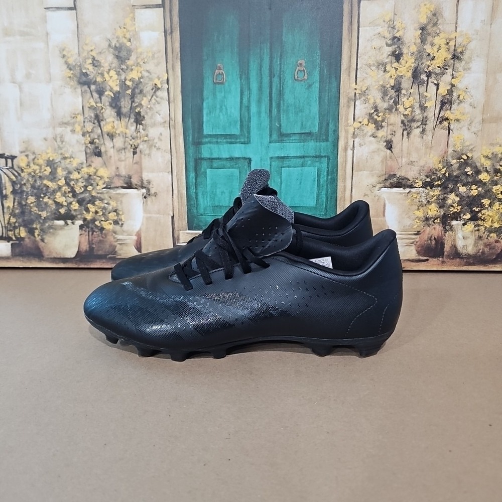 Adidasβ Predator Accuracy .4 Soccer Cleats Mens 11 Black Firm Ground